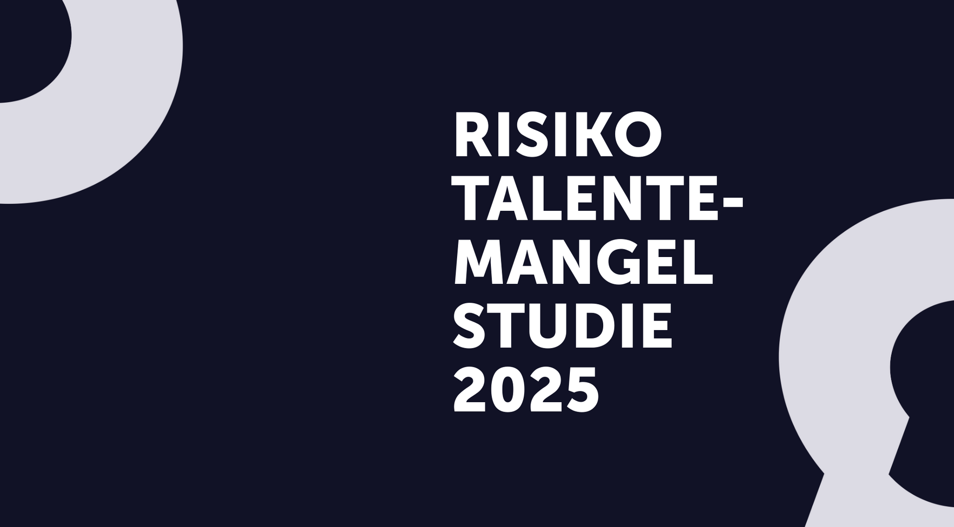 Bild zur Umfrage Talentemangel 2025 Umfrage Talentemangel 2025