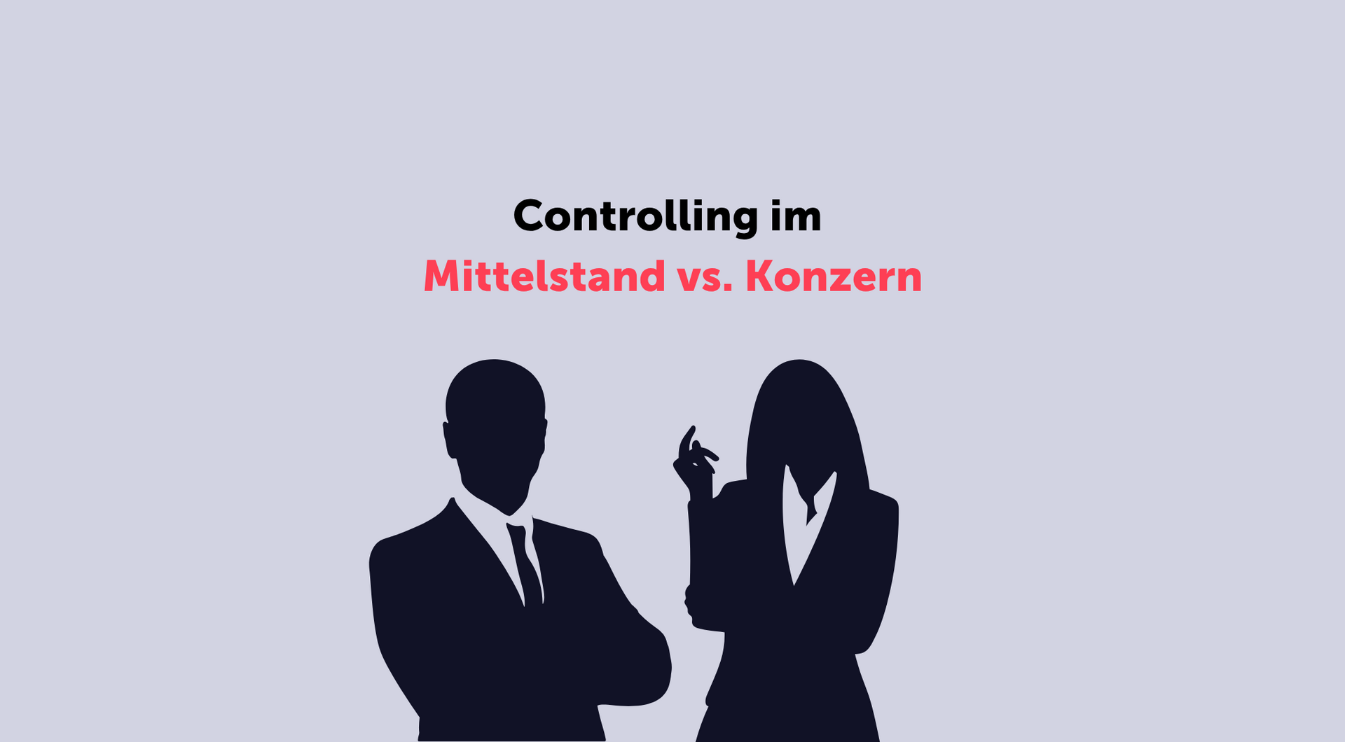 zwei Figuren in Businesskleidung